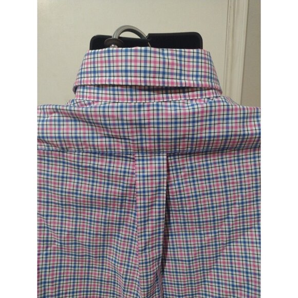 RALPH LAUREN Pink Long Sleeve Shirt size L Mens Classic Fit 100% Cotton Stretch - Picture 8 of 13